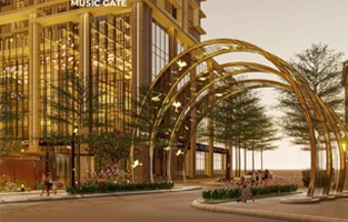 Tiện ích Music Gate – Cổng nghệ thuật ánh sáng tại Capital Square Đà Nẵng